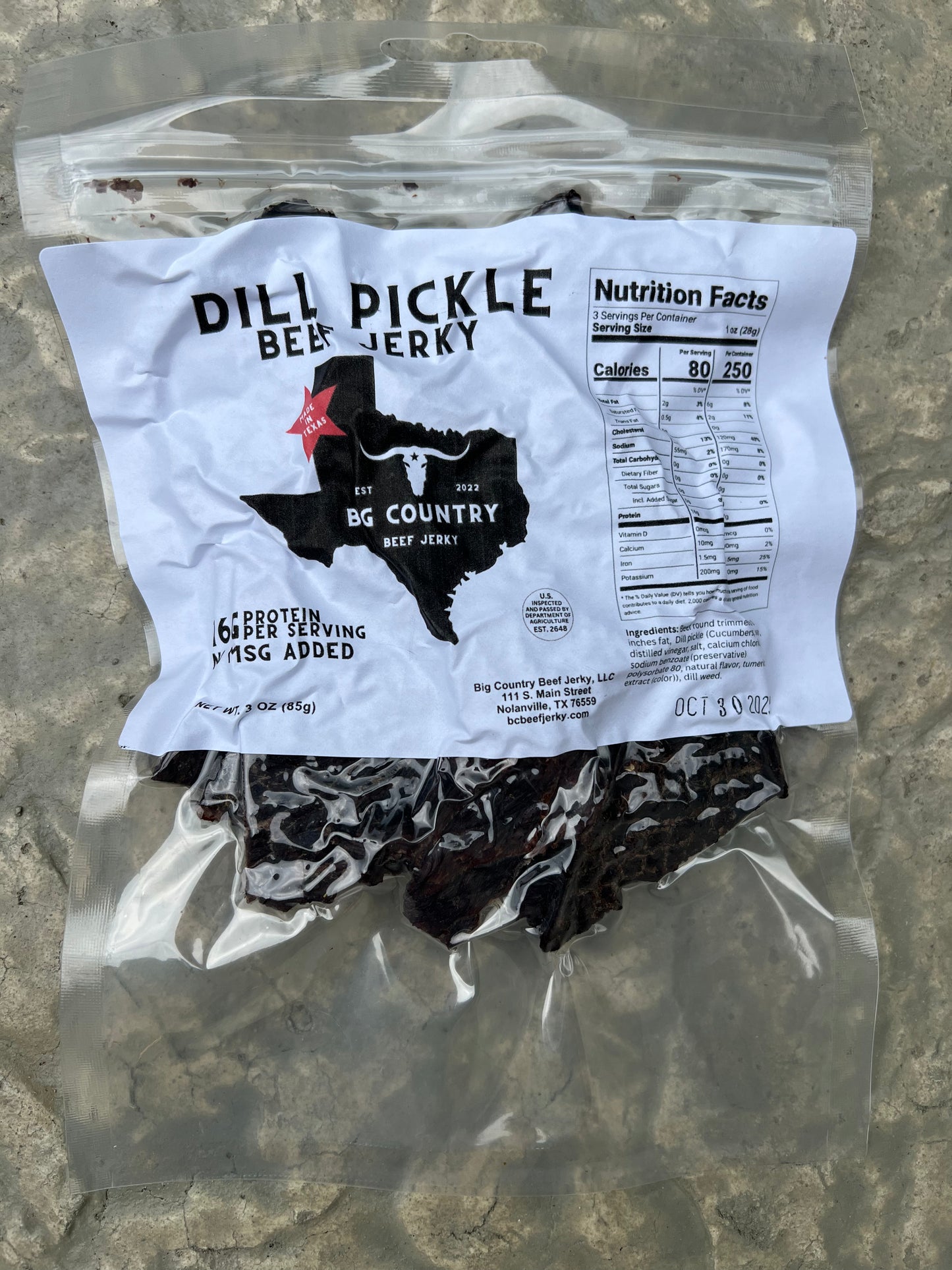 Dill Pickle Beef Jerky