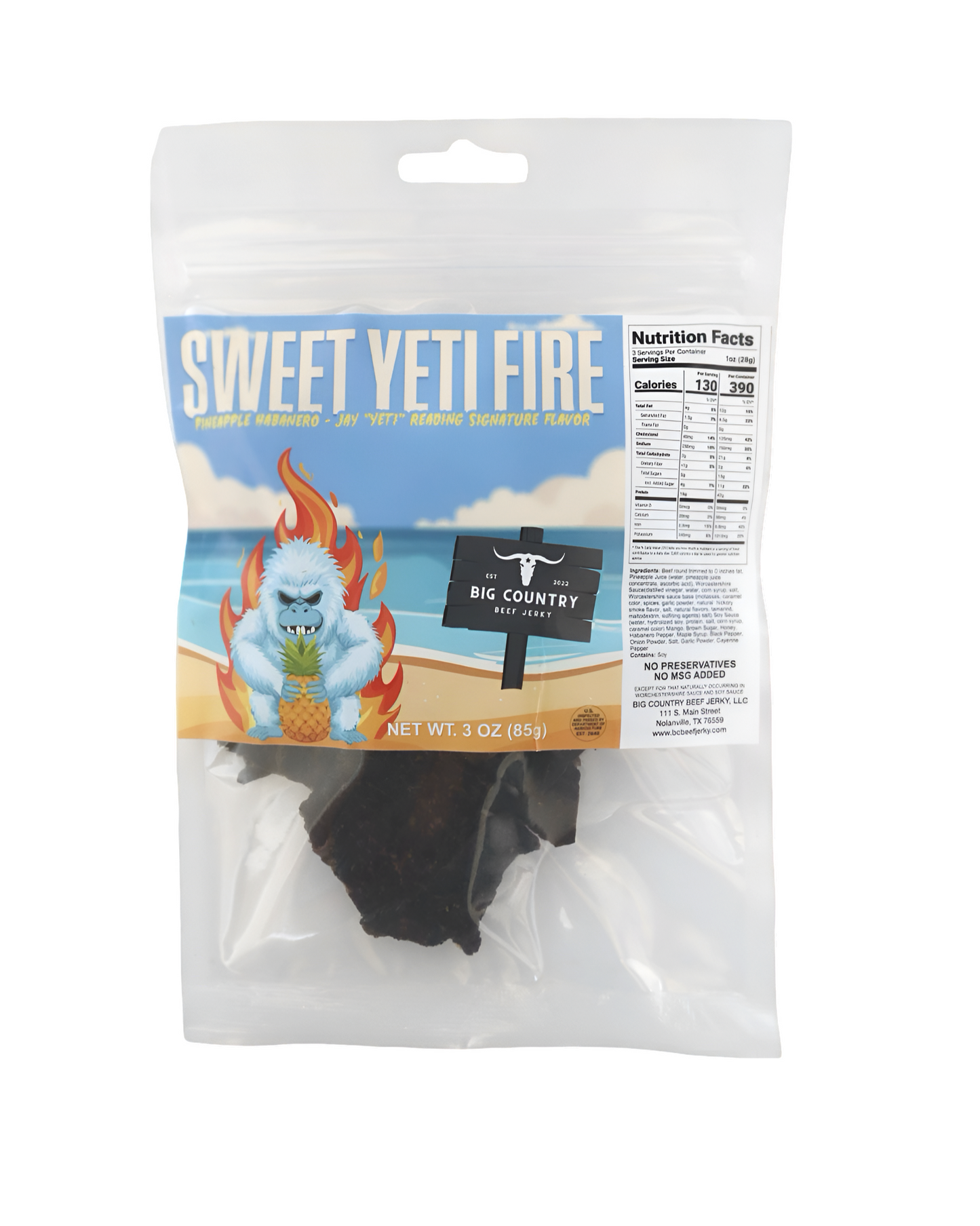 Sweet Yeti Fire