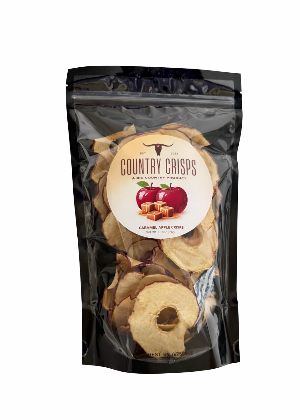 Caramel Apple Crisps