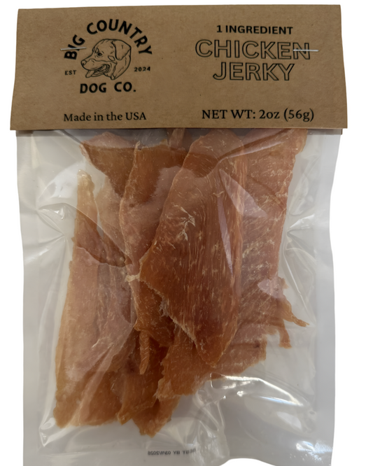 Chicken Jerky Dog Treats (3 pack)