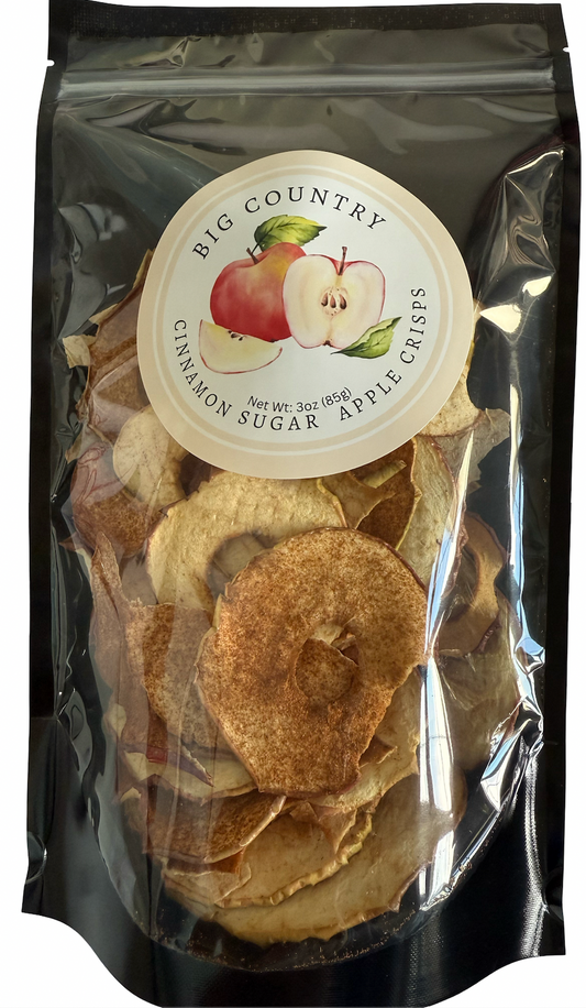 Cinnamon Sugar Apple Crisps