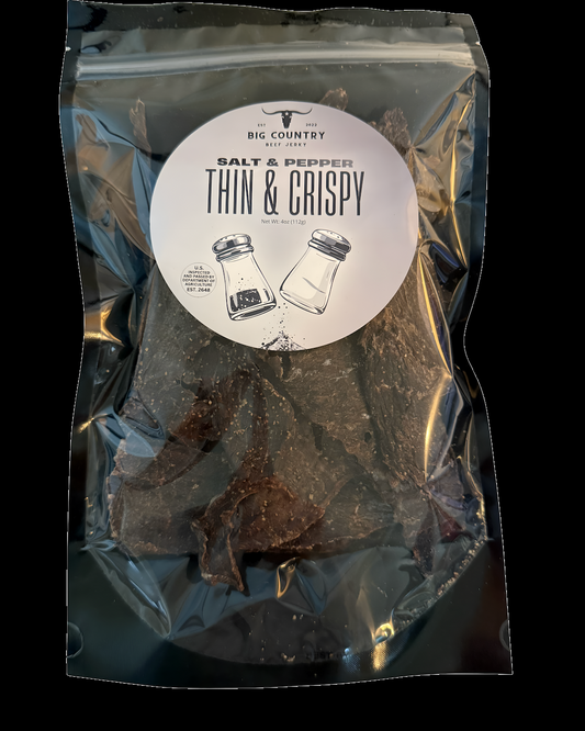 Salt and Pepper Thin and Crispy
